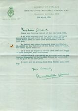Vintage letter mountbatten for sale  CHESHAM