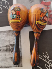 Maracas souvenir barcellona usato  Italia
