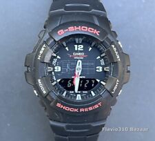 Relógio de pulso Casio G-SHOCK G-100 (2327) analógico digital 47mm preto - Nova bateria comprar usado  Enviando para Brazil