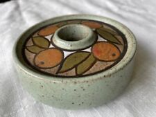 Vintage Poole Stoneware Olympus Seville Oranges Candle holder 1970s for sale  Shipping to South Africa