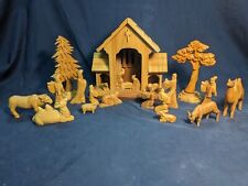 wooden nativity for sale  Wrightwood