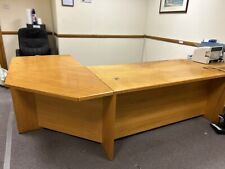 Pine reception desk for sale  LUTON