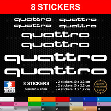 Stickers quattro autocollants d'occasion  Nantes-