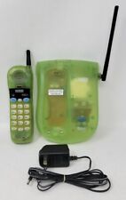 Fone de telefone sem fio anos 90 Vtech linha única verde limão modelo VT 9111 **Não testado** comprar usado  Enviando para Brazil