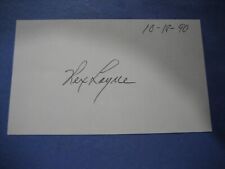 Rex layne autographed for sale  Sterling Heights
