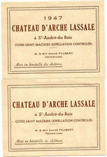 étiquettes chateau arche d'occasion  Villenave-d'Ornon