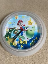 Mario wall clock for sale  BAMPTON