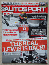 Autosport magazine 17th for sale  FLEET