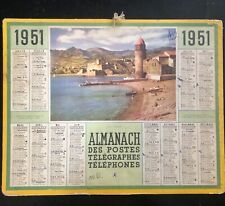 Almanach calendrier 1951 d'occasion  Aigre