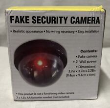 Câmera cúpula de segurança falsa fictícia/luzes LED piscantes (inclui baterias) comprar usado  Enviando para Brazil