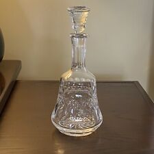 Clear crystal decanter for sale  Cleveland