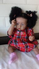 Realistic black baby for sale  CORBY