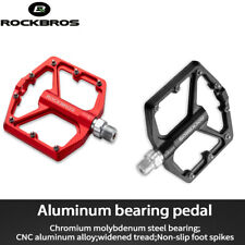 Pedales de plataforma de bicicleta de montaña ROCKBROS de aluminio para bicicleta ciclismo pedales de rodamiento sellados segunda mano  Embacar hacia Argentina