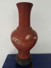 Asian vase. vase d'occasion  Fayence