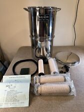 AquaRain Gravity Fed Stainless Steel Natural Water Filter Camp 12+ Liters 3+ Gal for sale  Shipping to South Africa