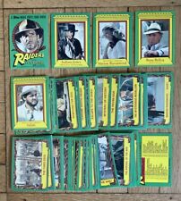 1981 Topps Indiana Jones - Poszukiwacze zaginionej Arki - Kompletna karta 1-88 ZESTAW NM na sprzedaż  Wysyłka do Poland