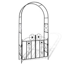 Tidyard Garden Arch/Gate Door Arbor Trellis Arbour Archway for Climbing W7V7 for sale  Shipping to South Africa