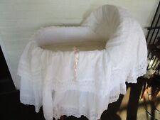 Vintage baby bassinet for sale  Shipping to Canada