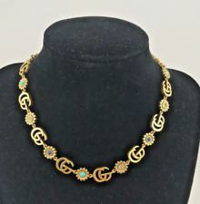 gucci necklace gold for sale  HALIFAX