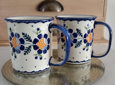 Pair polish pottery for sale  UCKFIELD