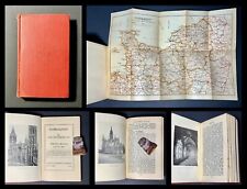 Livro antigo da década de 1920 com mapa dobrável história da FRANÇA FOTOS ANTIGAS Normandia VIAGEM HC, usado comprar usado  Enviando para Brazil