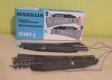 Märklin weichenpaar 2161 gebraucht kaufen  Möglingen