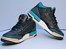 Zapatillas de baloncesto Nike Air Jordan 3 retro negras Jaguars 6Y 441140 018 segunda mano  Embacar hacia Argentina