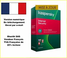 Mise à jour Kaspersky Internet Security Multidevice 2022 1App 1an envoi par mail d'occasion  Wangenbourg-Engenthal