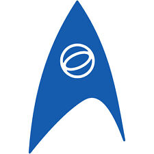 Star Trek Science Fleet Insignia Insignia 3" Calcomanía de vinilo Coche Ventana Pegatina v2 segunda mano  Embacar hacia Argentina