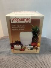 Yogurtera Yogourmet Multi Eléctrica 2 Cuartos Modelo T LYO-SAN; Probada; Limpia segunda mano  Embacar hacia Argentina