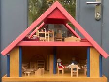 Puppenhaus holz zubehör gebraucht kaufen  Berlin