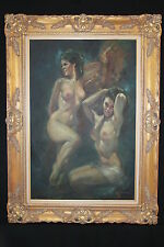 LEO JANSEN ORIGINAL OIL PAINTING, used for sale  Shipping to Canada