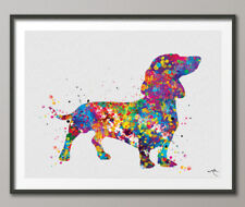 Dachshund dog watercolor for sale  WASHINGTON