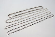 Sterling silver chains for sale  LEEDS