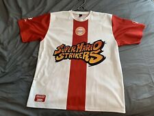 Camiseta deportiva grande rara de Super Mario Strikers 2005 promoción videojuego GameCube segunda mano  Embacar hacia Mexico