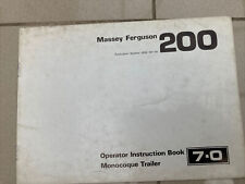 Massey ferguson mf200 for sale  HITCHIN