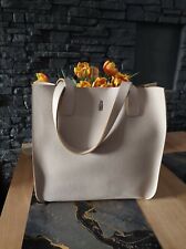 Elegancka Torebka Shopper Kremowa A4 Wojewodzic  na sprzedaż  PL