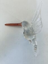 Hummingbird glass ornaments for sale  Northville
