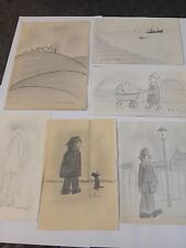 Drawings signed lowry for sale  CHESTER LE STREET