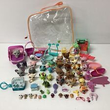 Paquete mixto de juguetes y accesorios Littlest Pet Shop en bolsa de transporte 875 g (F3) W#622 segunda mano  Embacar hacia Argentina