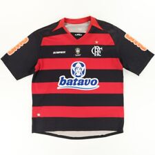 Camiseta Olympikus FC Flamengo Batavo listrada gola V preta masculina GG comprar usado  Enviando para Brazil