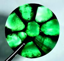 Rare 32.60 Ct Natural Trapiche Colombian Emerald Certified Polished Gemstone !! for sale  Shipping to South Africa