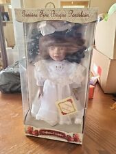 Vintage Collectors Choice African American Porcelain Doll 13" wStand #1 for sale  Shipping to South Africa