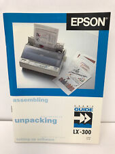 ESPON LX-300 LX300 PRINTER USER'S GUIDE MANUAL 4002661 for sale  Shipping to South Africa