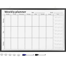 Weekly planner white for sale  Russellville