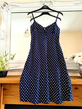 Pretty navy spotted for sale  OLDBURY