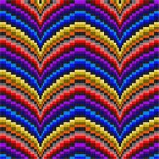 Tefillin bargello needlepoint d'occasion  Expédié en France