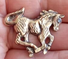 horse gold brooch for sale  AYR