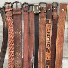 Leather belt lot for sale  Centerville