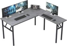 Need L Shaped Desk, Folding Computer Desk, 55 inches x 55 inches L Desk for Home for sale  Shipping to South Africa